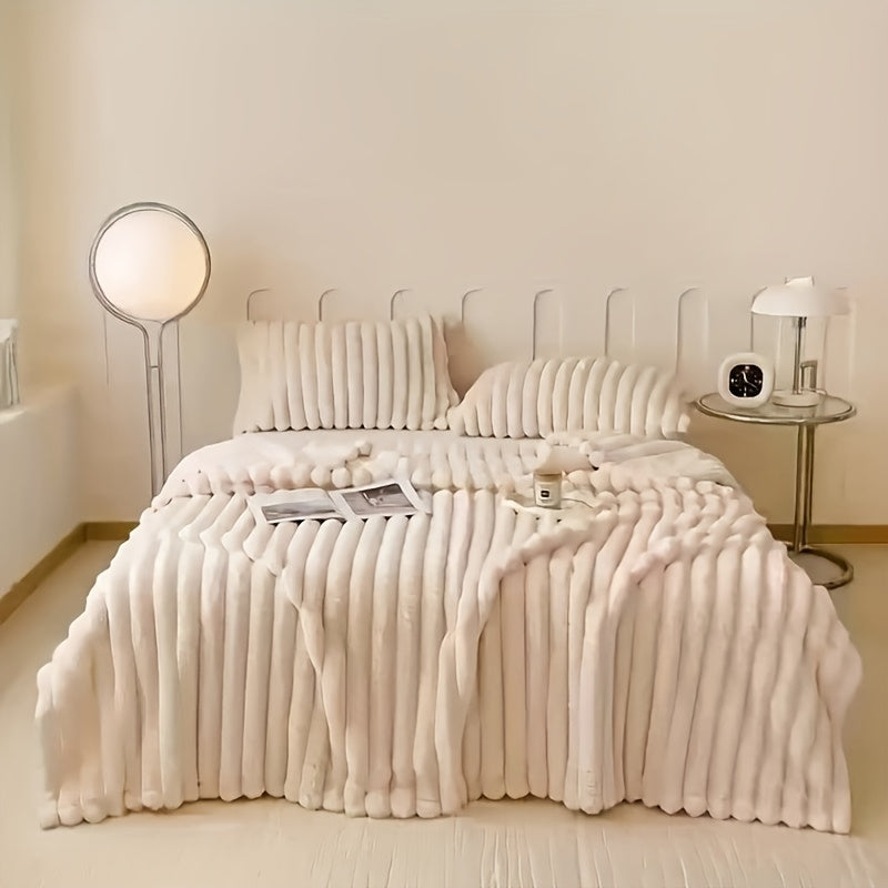 LUX ELEGANCE - Premium Fleece-Decke