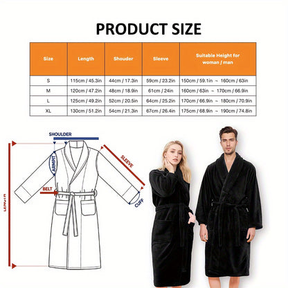 MAISON PLUSH - Premium Fleece-Bademantel