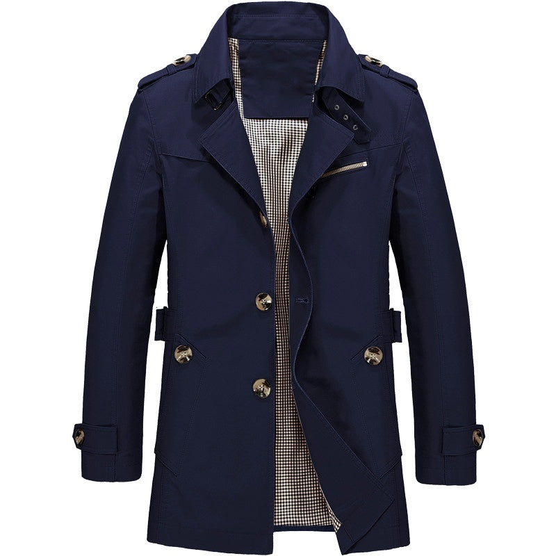 Juris | Business-Windbreaker Langjacke