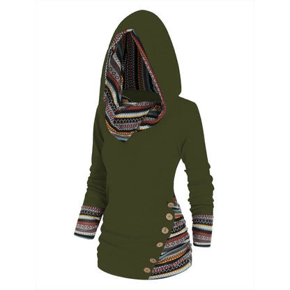 Adelheid™ | Lässiger Tribal-Hoodie