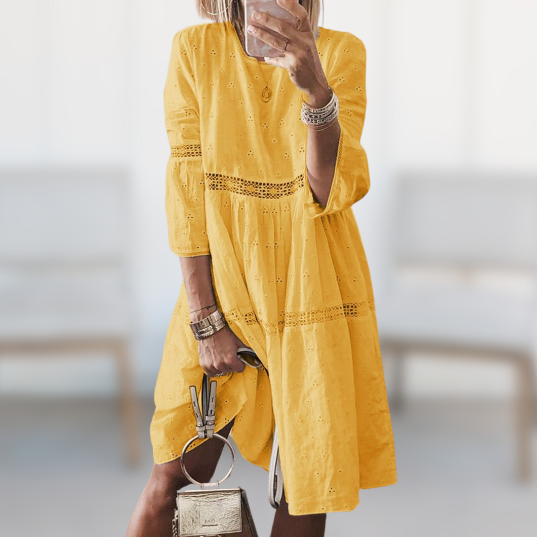 Rita™ | Elegantes besticktes Kleid