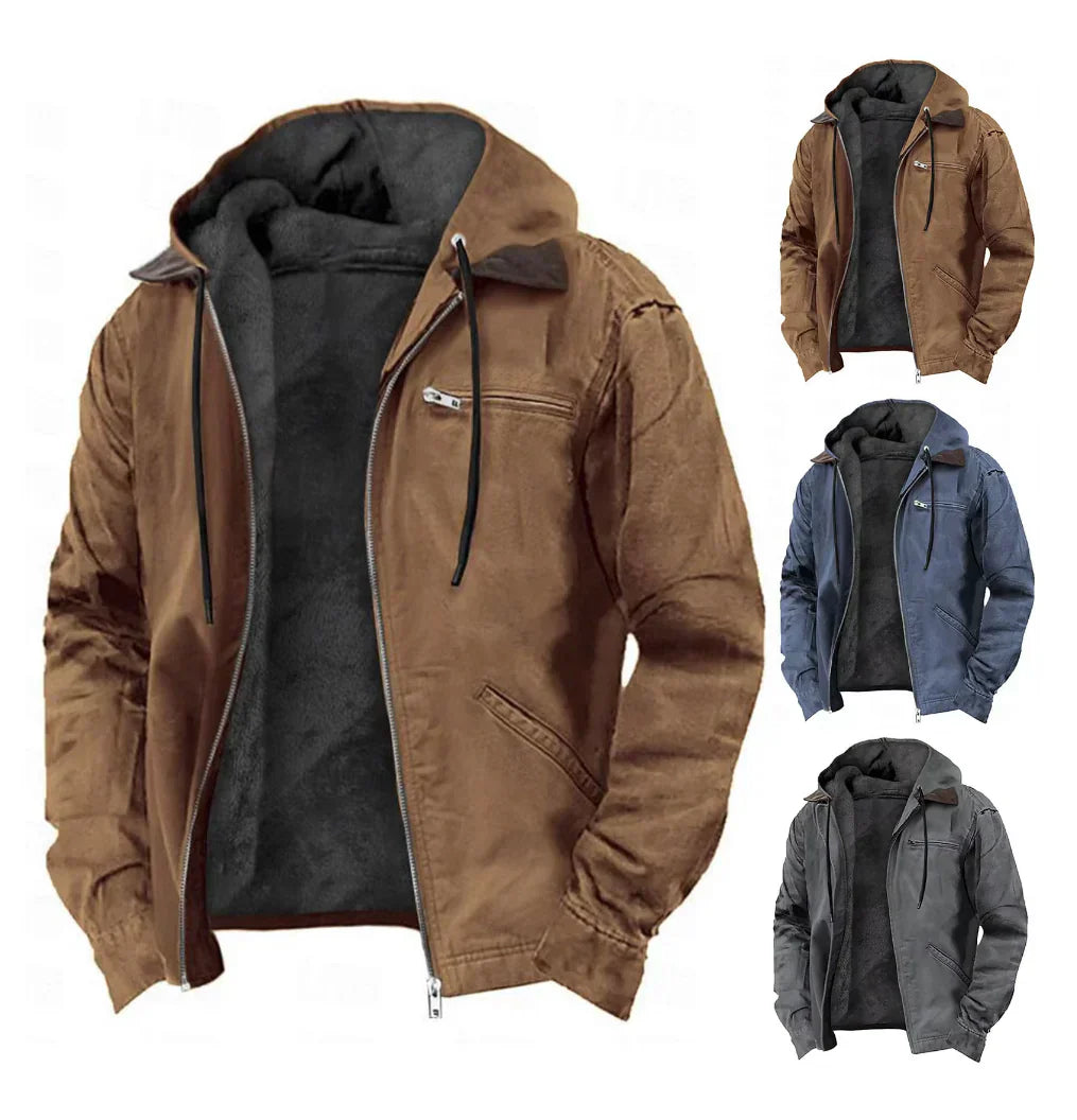 EMIL I VINTAGE JACKE MIT KAPUZE