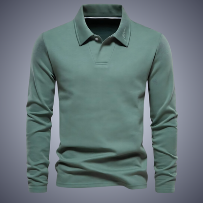 Lewis | Langarm-Polohemd