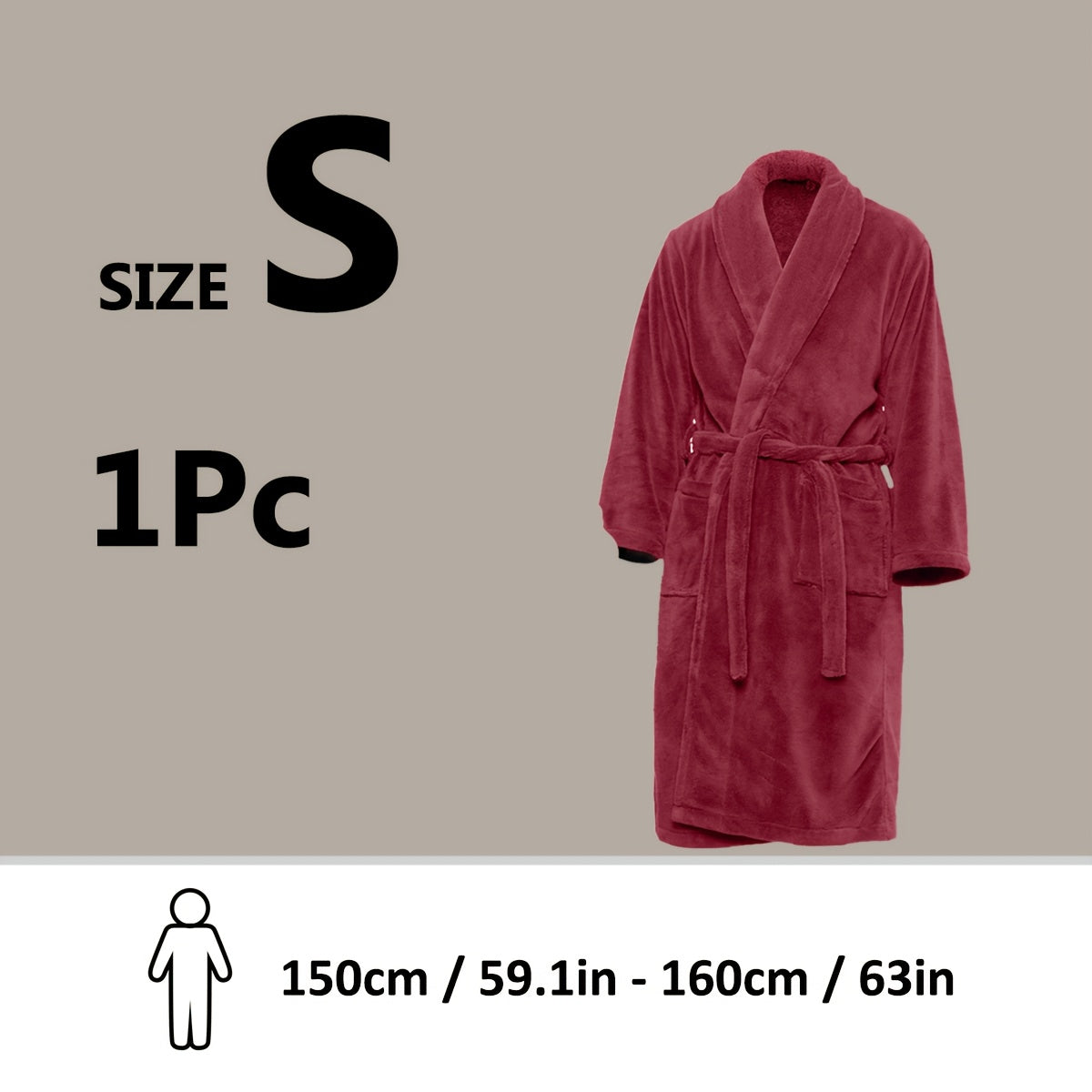 MAISON PLUSH - Premium Fleece-Bademantel
