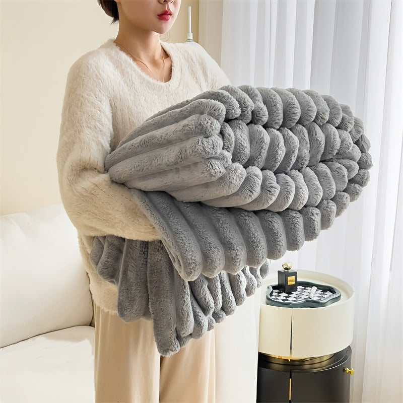 LUX ELEGANCE - Premium Fleece-Decke