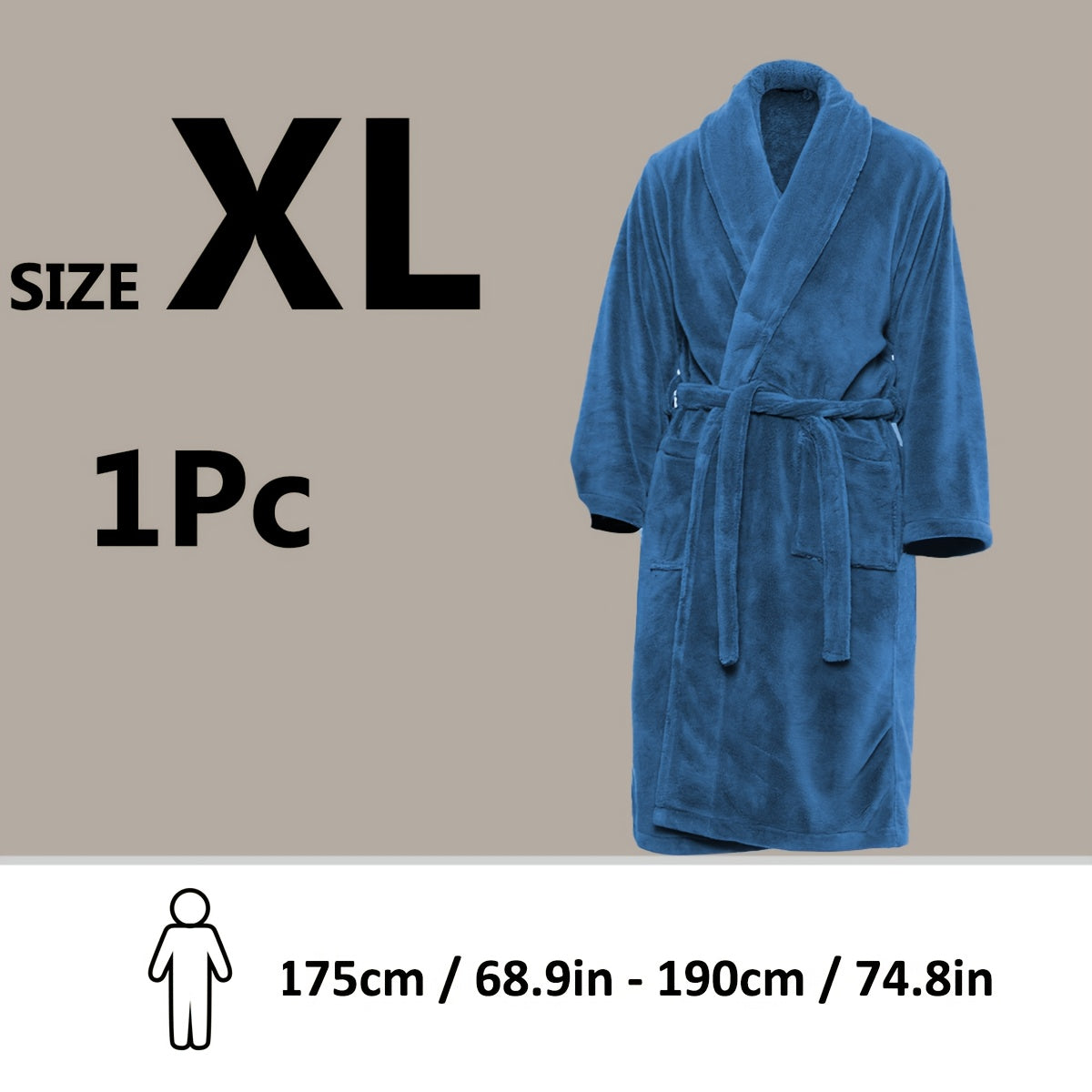 MAISON PLUSH - Premium Fleece-Bademantel