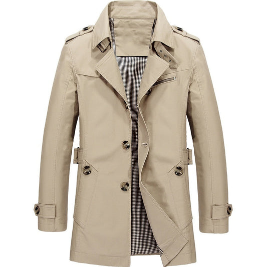Juris | Business-Windbreaker Langjacke