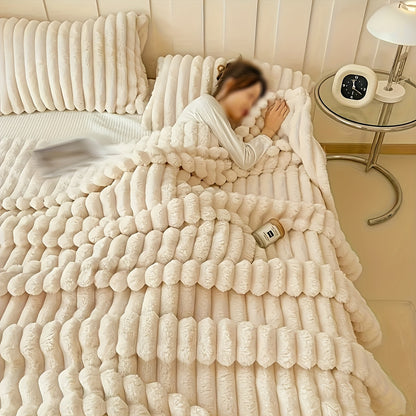 LUX ELEGANCE - Premium Fleece-Decke