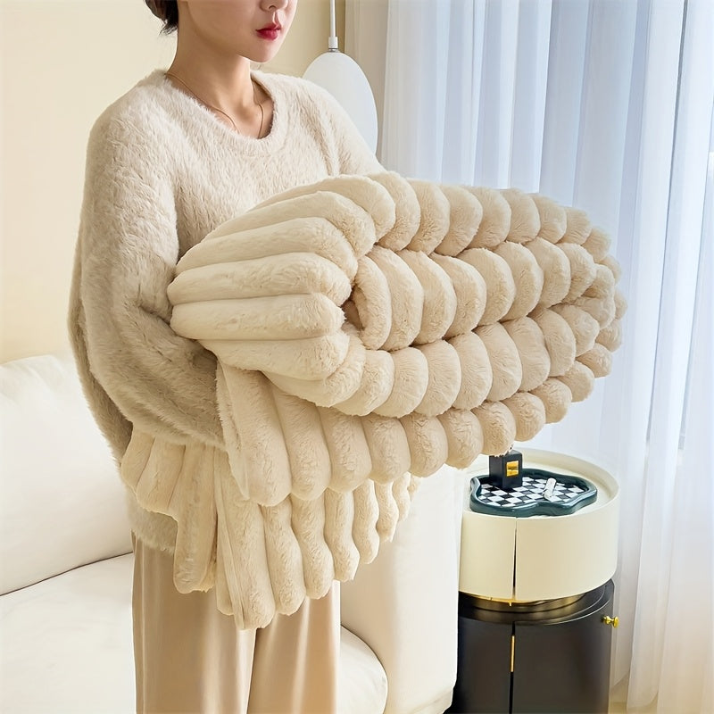 LUX ELEGANCE - Premium Fleece-Decke