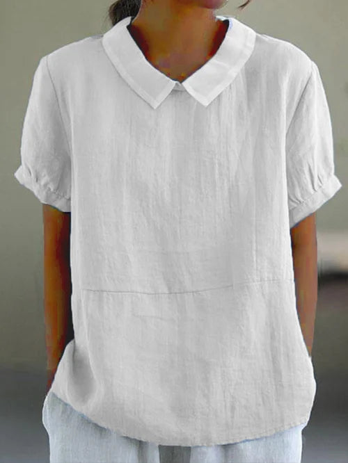 Penelope™ | Bluse mit Kragen und lockerer Passform