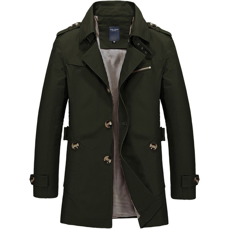 Juris | Business-Windbreaker Langjacke