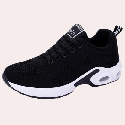 Damen Sneaker – Atmungsaktiv – Gepolsterte Sohle – Rutschfeste Laufsohle – Sport & Freizeit