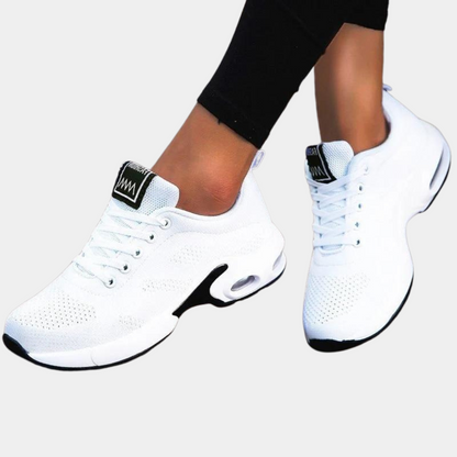 Damen Sneaker – Atmungsaktiv – Gepolsterte Sohle – Rutschfeste Laufsohle – Sport & Freizeit
