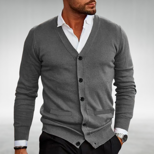 Laurenz™ | Elegante Herren-Strickjacke