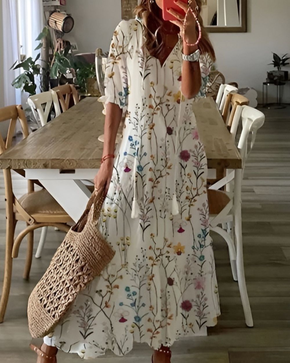 Celina™ | Bauchbedeckendes Kleid