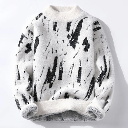 Arnold | Kaschmir-Halber Rollkragenpullover im Streetwear-Stil