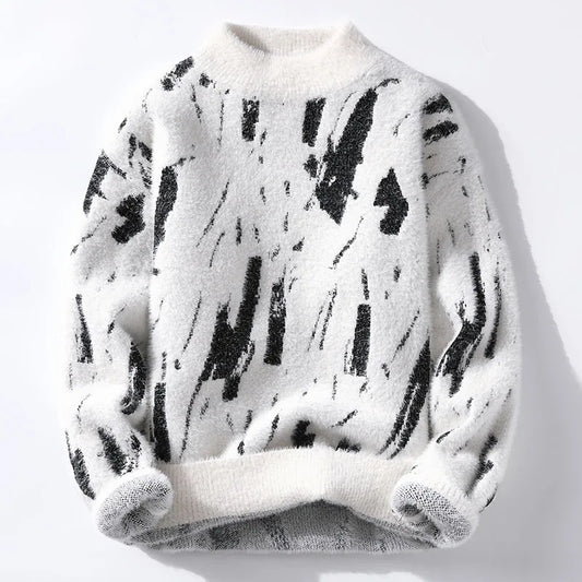 Arnold | Kaschmir-Halber Rollkragenpullover im Streetwear-Stil
