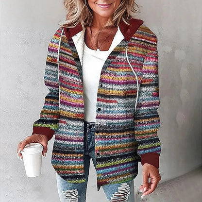 Khyra | Stylische karierte Jacke
