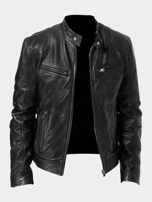 Victor™ | Casual Lederjacke