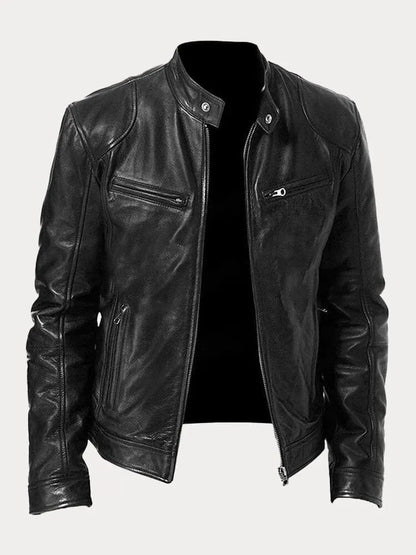 Victor™ | Casual Lederjacke