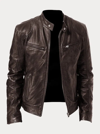 Victor™ | Casual Lederjacke