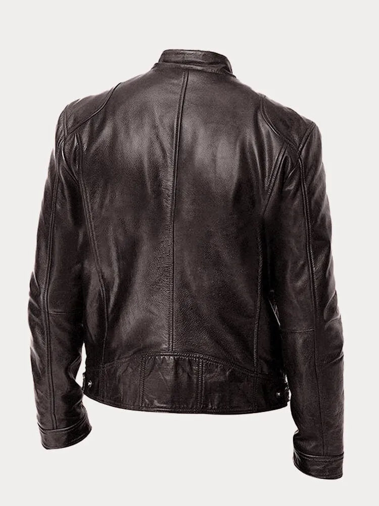 Victor™ | Casual Lederjacke