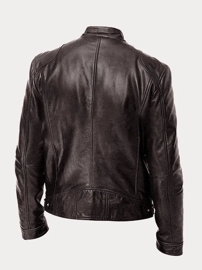 Victor™ | Casual Lederjacke