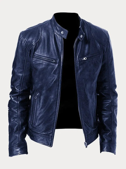 Victor™ | Casual Lederjacke