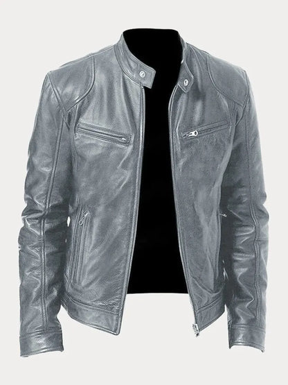 Victor™ | Casual Lederjacke