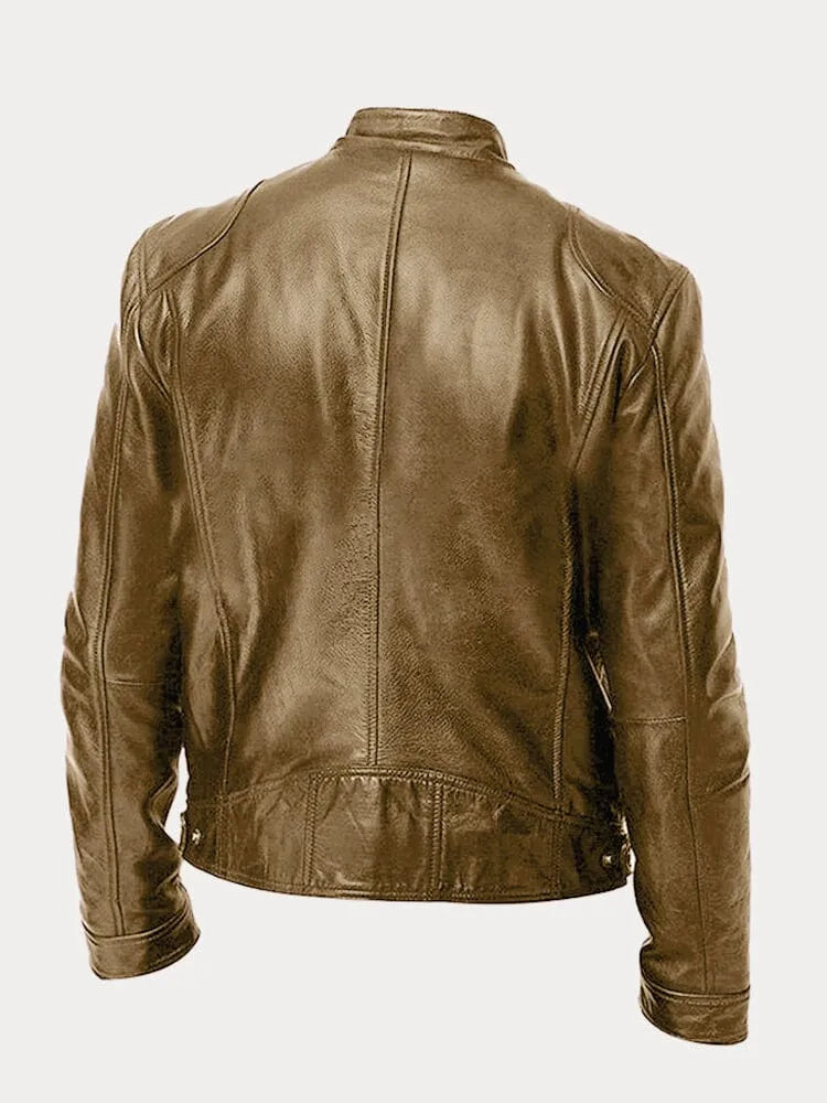 Victor™ | Casual Lederjacke
