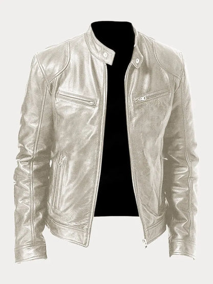 Victor™ | Casual Lederjacke
