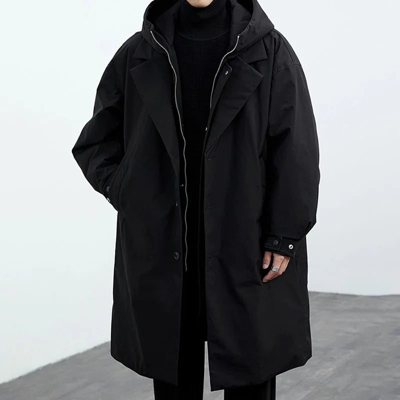 Jonas | Wintermantel Jacke mit Kapuze