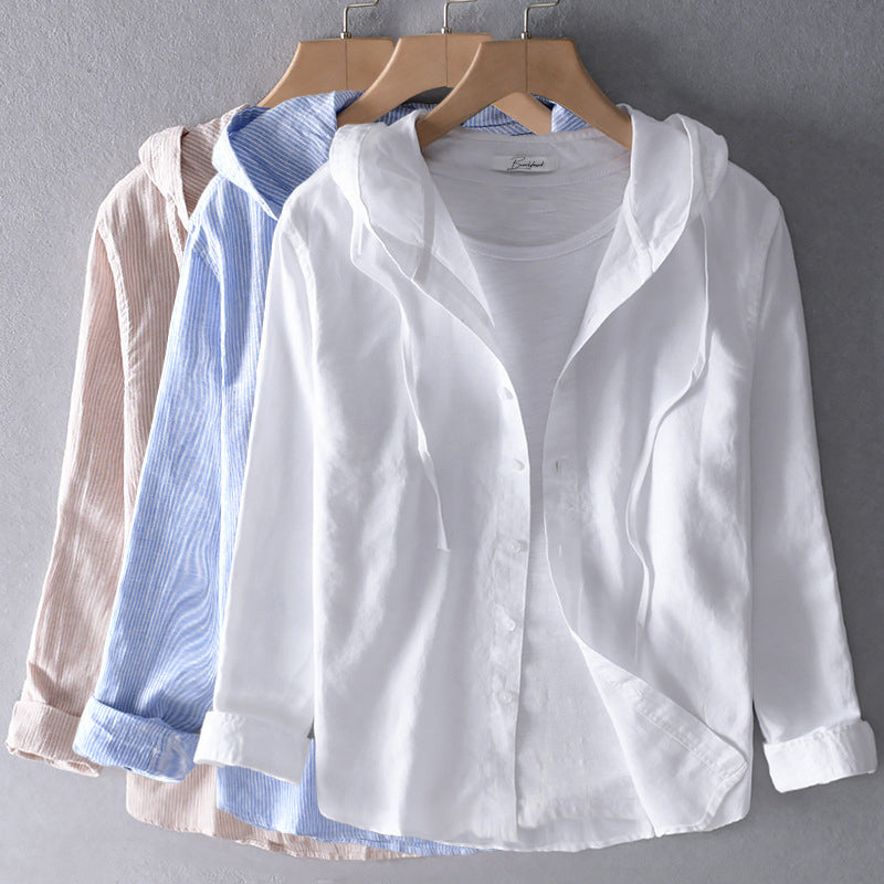 Sylvia™ | Leichte Kapuzenbluse