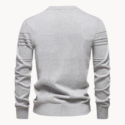 Melvin | Stilvoller Pullover mit Liniendesign