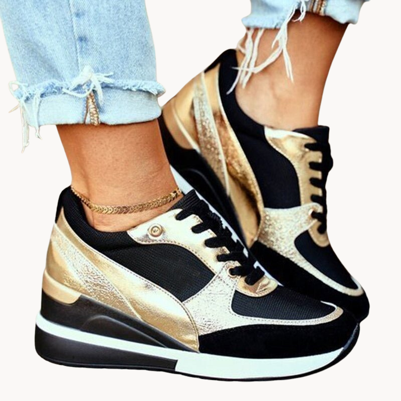Damen Sneaker - Atmungsaktiv & Bequem - Schnürung - Robuste Laufsohle