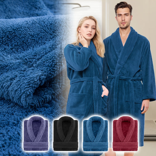 MAISON PLUSH - Premium Fleece-Bademantel