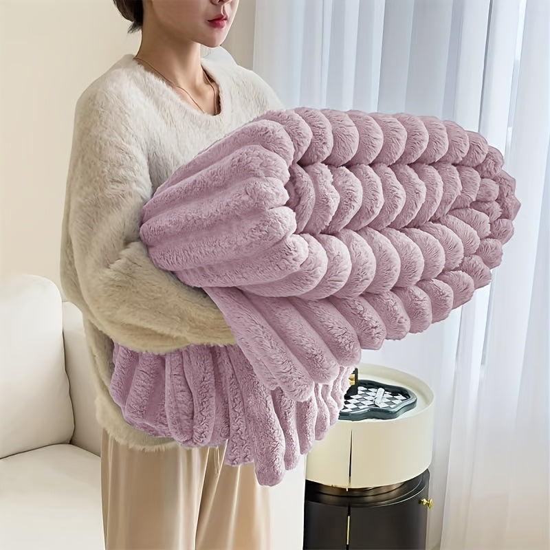 LUX ELEGANCE - Premium Fleece-Decke
