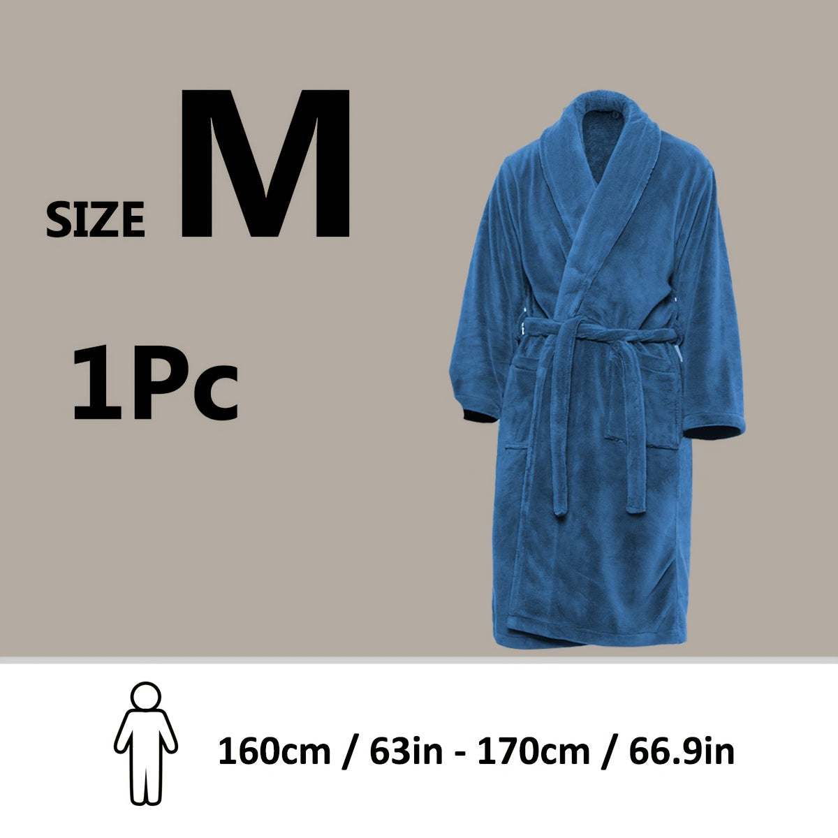 MAISON PLUSH - Premium Fleece-Bademantel