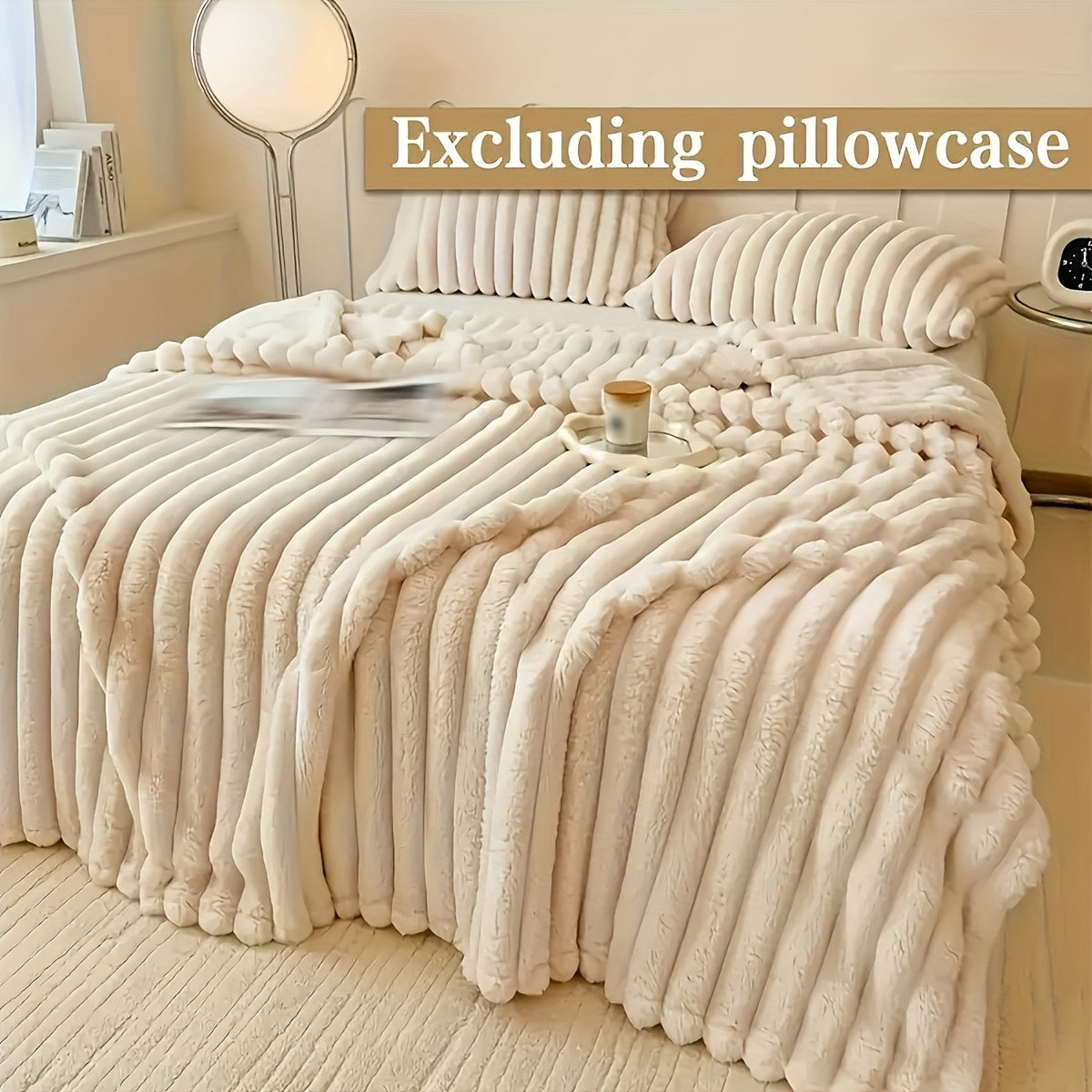 LUX ELEGANCE - Premium Fleece-Decke