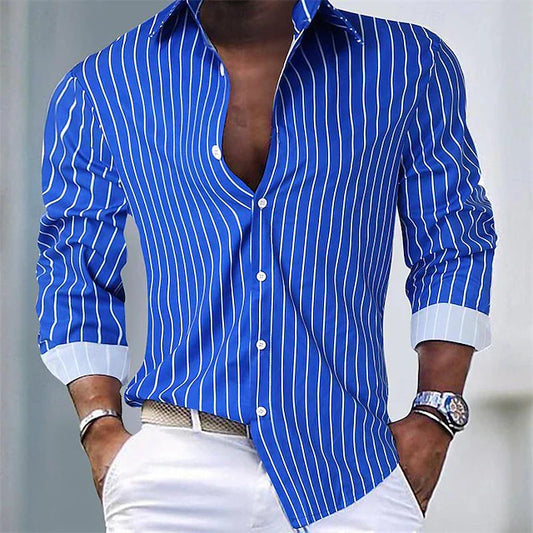Yannick™ | Klassisches Gestreiftes Hemd