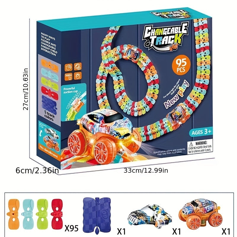 RACING MAGIC - Rennbahn mit Leuchteffekten