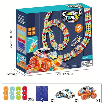 RACING MAGIC - Rennbahn mit Leuchteffekten