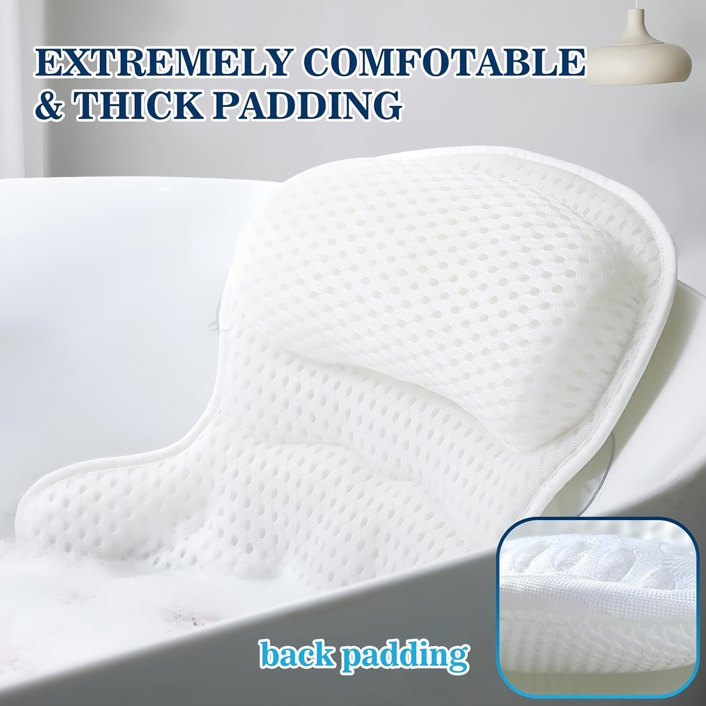 BATH ELEGANCE - Premium Spa-Badekissen