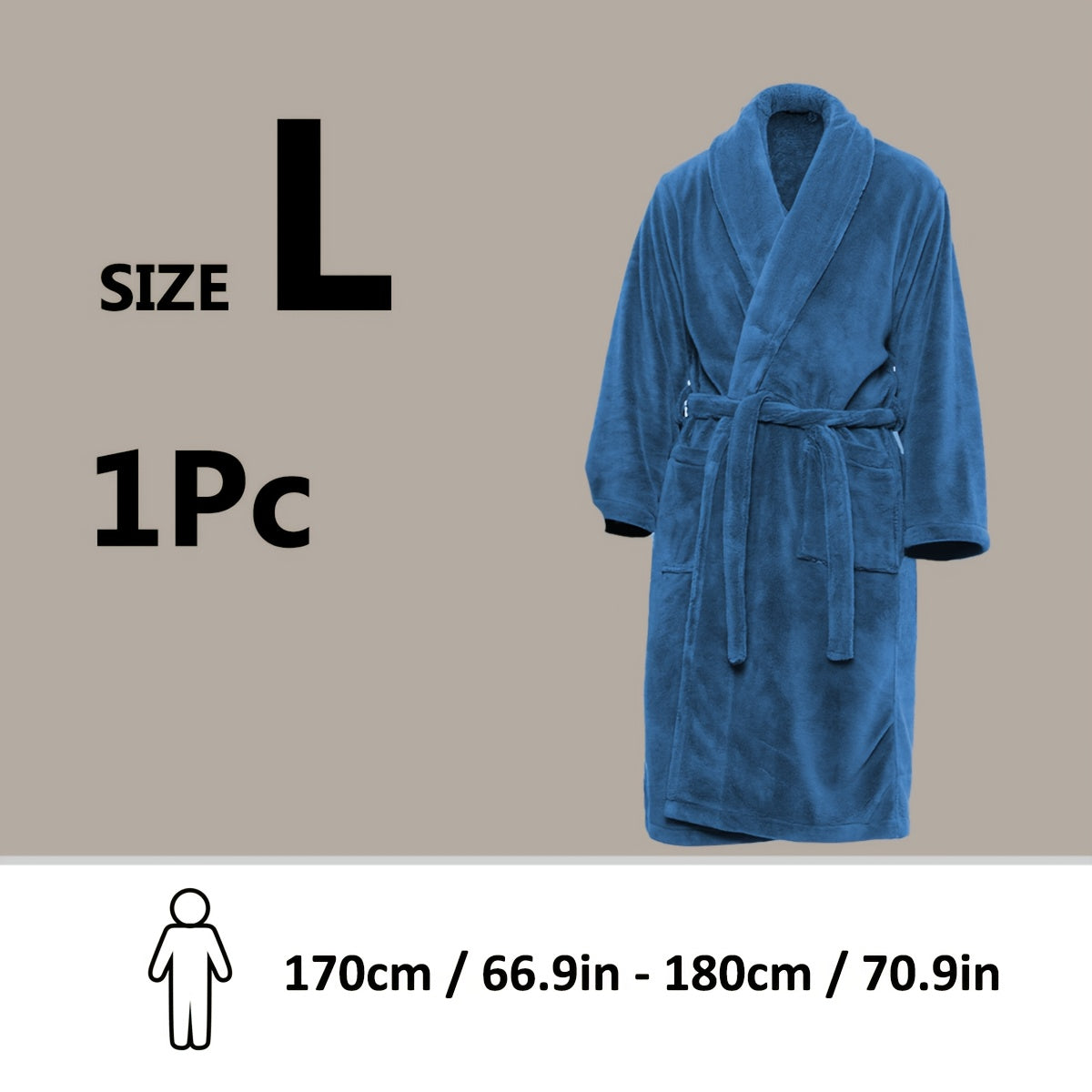 MAISON PLUSH - Premium Fleece-Bademantel