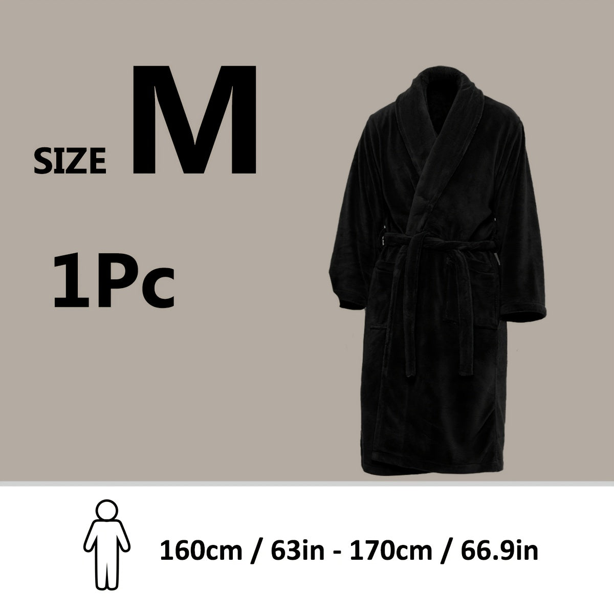 MAISON PLUSH - Premium Fleece-Bademantel