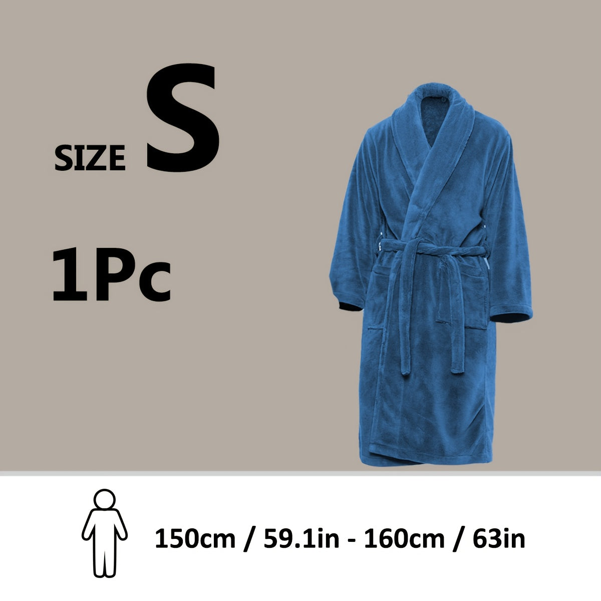 MAISON PLUSH - Premium Fleece-Bademantel