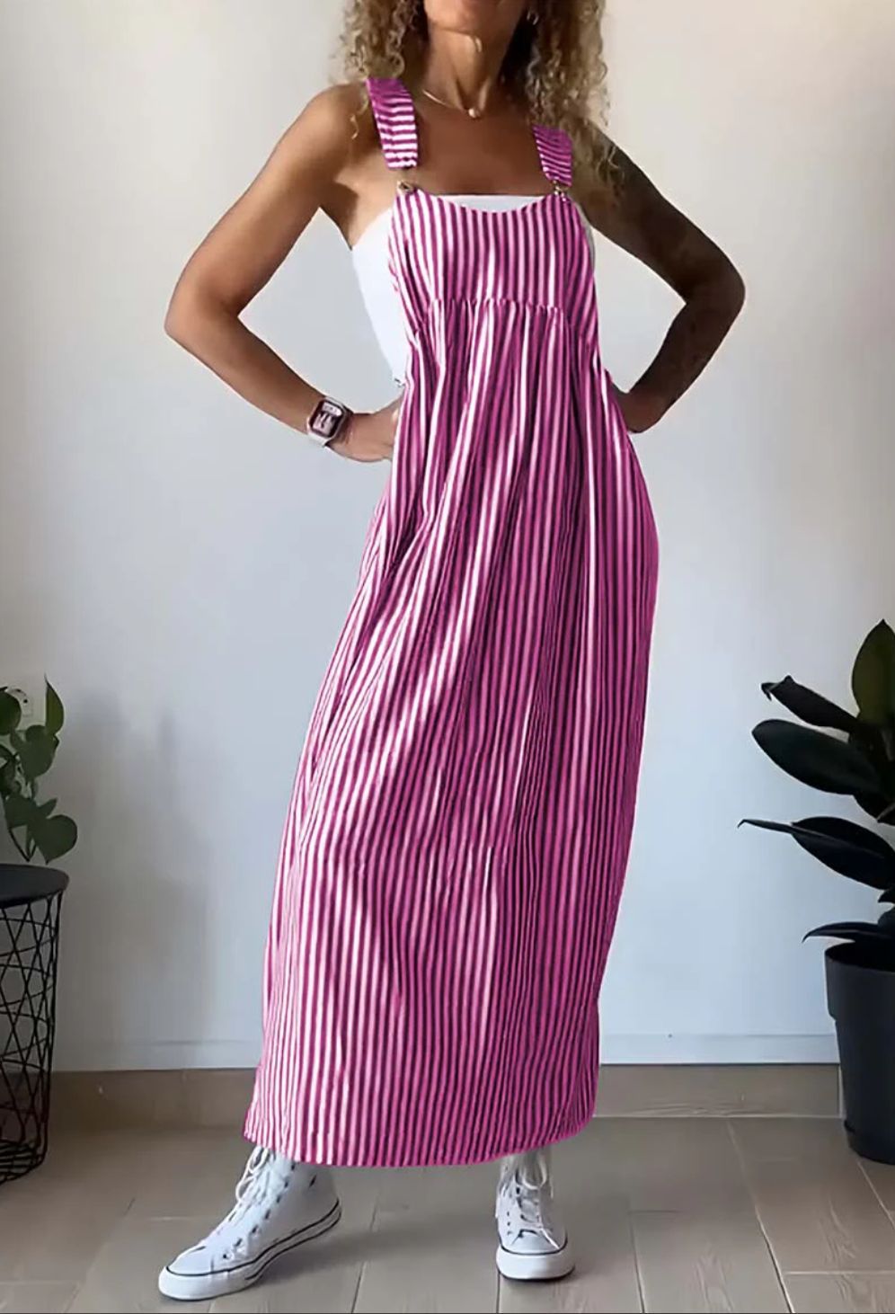 Vilma™ | Gestreifter Jumpsuit