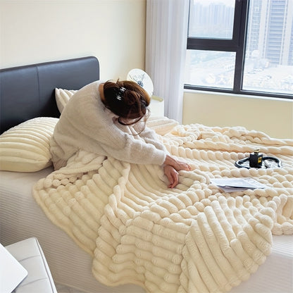 LUX ELEGANCE - Premium Fleece-Decke