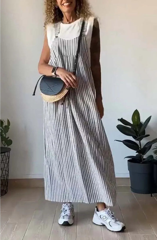 Vilma™ | Gestreifter Jumpsuit