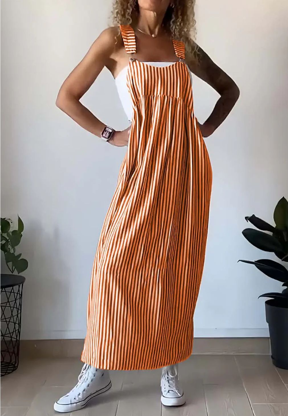Vilma™ | Gestreifter Jumpsuit